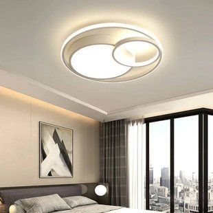 Люстра с пультом управления - смарт потолочный светильник LED DUOS 100W в чорному кольорі 220795 фото