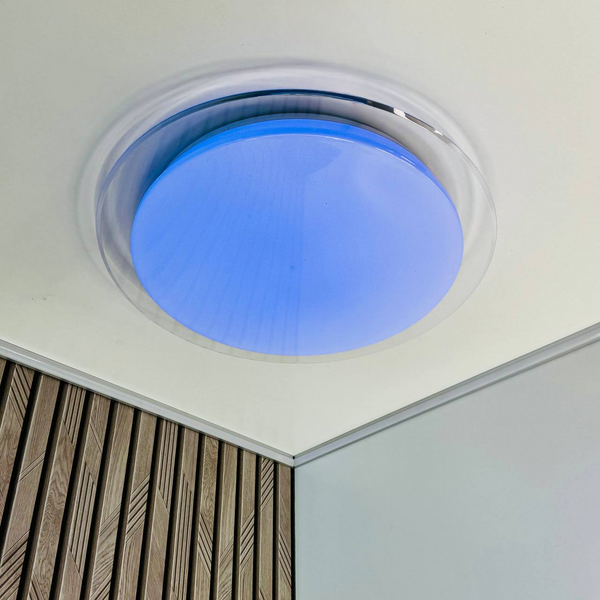 Люстра з пультом та RGB підсвіткою LED ZOZULYA 50W ZOZULYA RGB фото