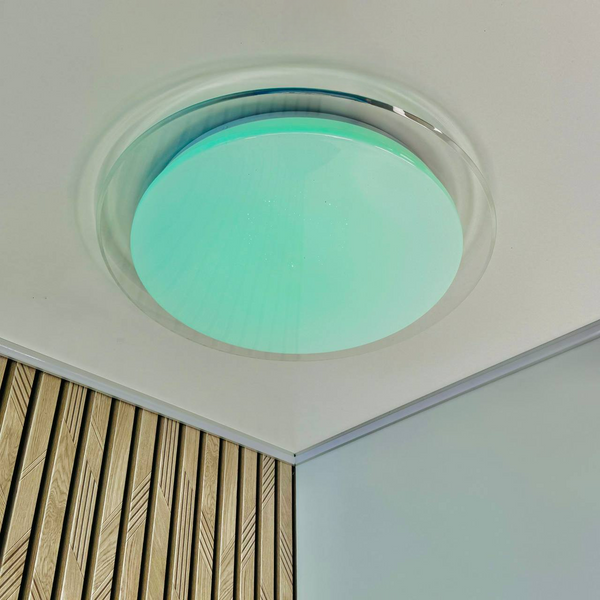 Люстра з пультом та RGB підсвіткою LED ZOZULYA 50W ZOZULYA RGB фото