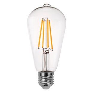 Світлодіодна ретро лампа Едісона Filament ST64 4W E27 4100K EDISON 21-43-32 фото