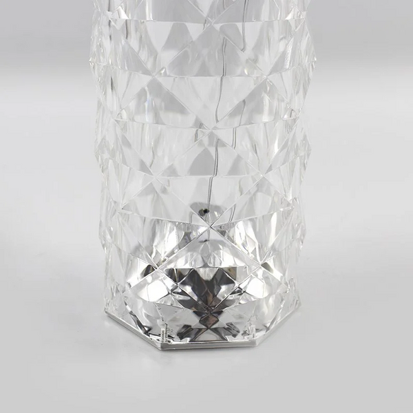 СВЕТИЛЬНИК АККУМУЛЯТОРНЫЙ НАСТОЛЬНЫЙ CRYSTAL RGB  LR014 фото