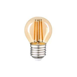 Світлодіодна LED лампа Едісона Filament VIOLUX G45 4W E27 2200K 832042 фото