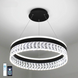 Подвесная светодиодная люстра с пультом LED черная CARINA 90W R CARINA 90W R фото 1