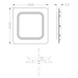 Светодиодная люстра с регулировкой Smart VEGA DUAL 80W 2S 10428 фото 5