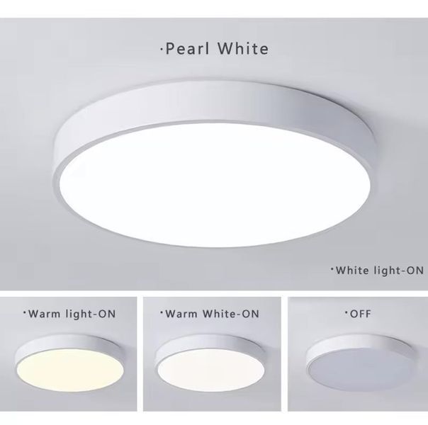 Смарт світильник круглий світлодіодний ONIX 60W R білий 10115 фото