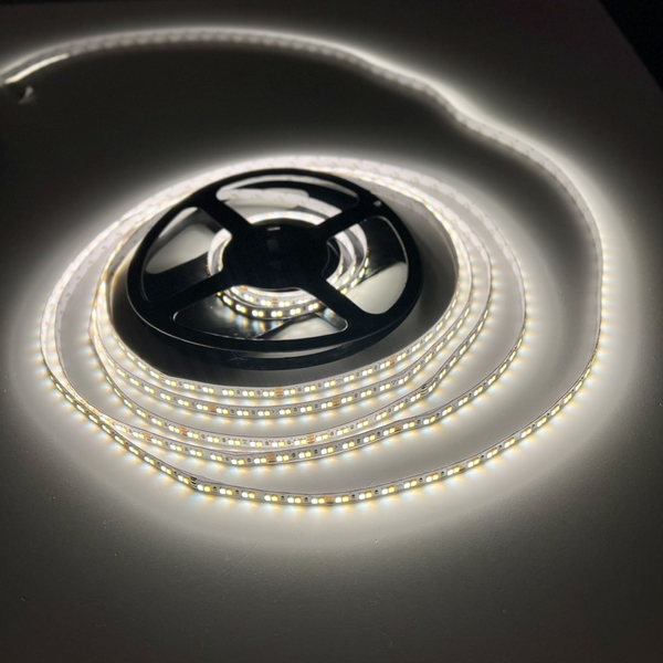 Светодиодная LED лента 24В  с режимами 2700+4000К+6500K 2835 21W 192LED/м DJ192SWW-24V-8mm фото