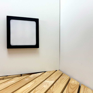 Світильник накладний LED квадратний чорного кольору FRAME-N 18W 5000K 330421 фото