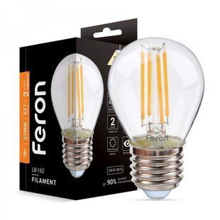 Світлодіодна ретро лампа Едісона Filament LB-162 7Вт E27 2700K EDISON 40088 фото