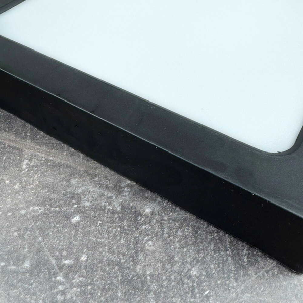Светильник накладной LED квадратный черного цвета FRAME-N 18W 5000K 330421 фото