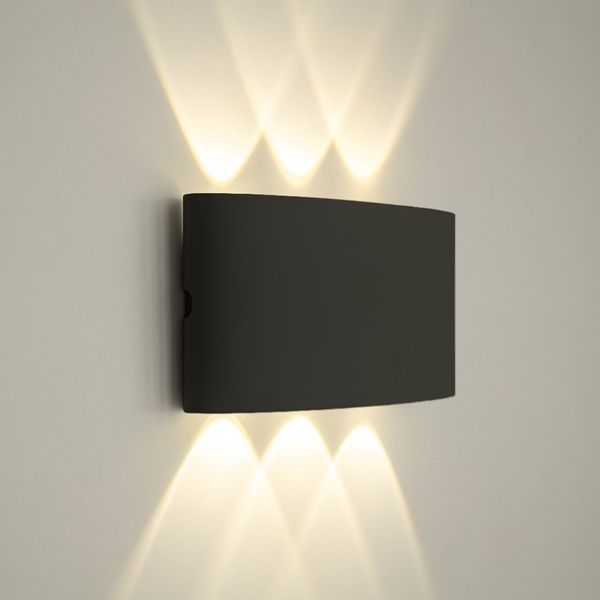 Світильник світлодіодний настінний бра LUMINARIA LINZA BLACK LR024 фото