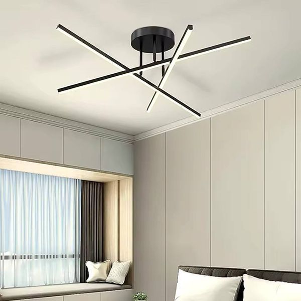 Люстра лінійна LED смарт світильник світлодіодний стельовий RIXOS 60W 220595  фото