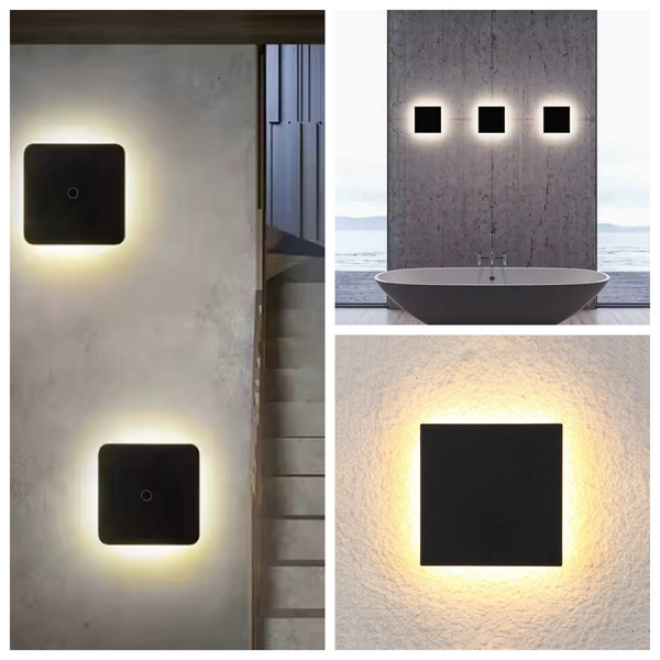 LED світильник настінний DALLAS 7W 4200K IP65 чорний 500480 фото
