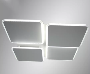 Люстра светодиодная квадратная AERO SQUARE 70W 4S ES153 фото