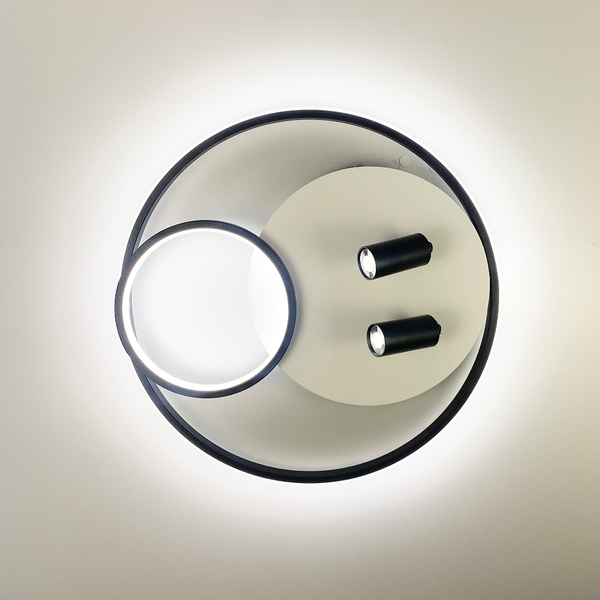 Люстра світлодіодна сучасна із направляючими спотами та пультом MJ 52/2+LED MJ 52/2+LED фото