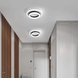 Люстра Led потолочная круглая с режимами 42 Вт черно-белая 16119/240T 16119/240T фото 3